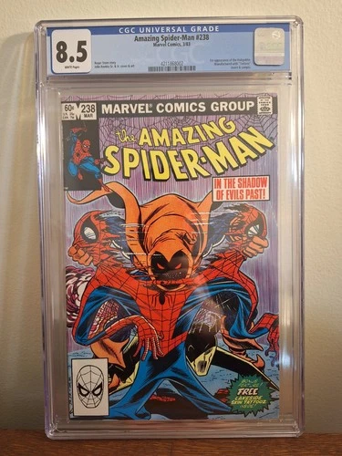 Amazing Spider-Man 238 CGC 8.5 1st Appearance of Hobgoblin with Tattooz