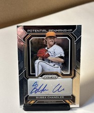 2023 Panini Prizm Baseball Bubba Chandler Potential Penmanship Rookie Auto RC