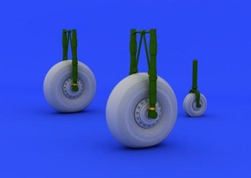 Eduard 672025 1/72 Lancaster Wheels for AIR (Resin)