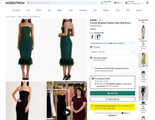 House of CB Fionula Strapless Corset Dress in Emerald Green Size Large Plus