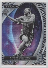 2023-24 Panini Spectra Titan International Black & White Prizm Kawhi Leonard 4g8