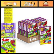 Fruit Snacks Variety Pack - Gluten Free Fruit Roll-Ups, Gushers, Fruit by the Fo