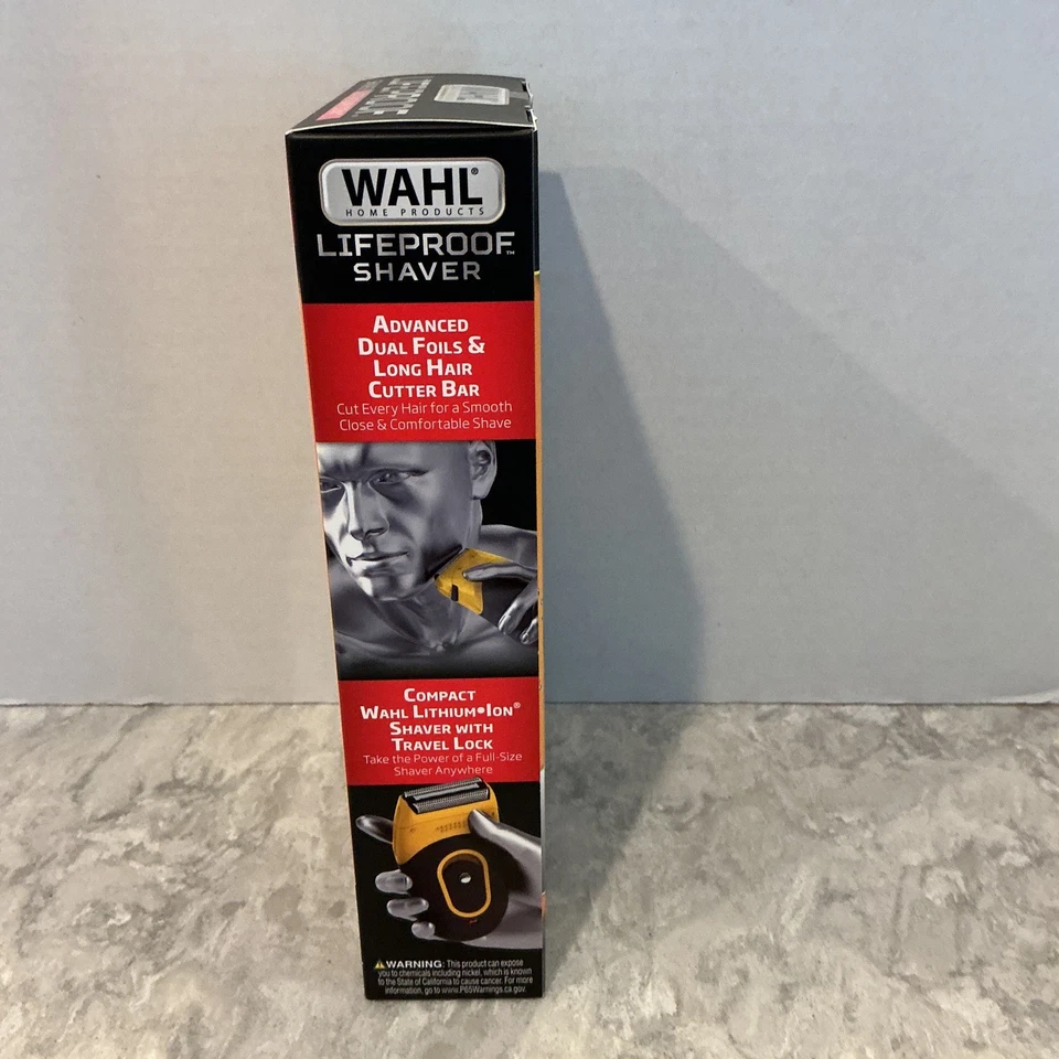 Wahl 7065L Life Proof Lithium Ion Flex Foil Shaver 3023681 SEALED - Image 2 of 4