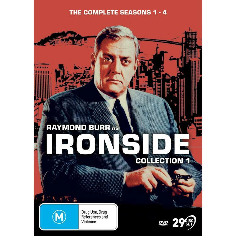 Ironside Collection 1 COMPLETE Seasons 14 (DVD, 29Disc Set) NEW