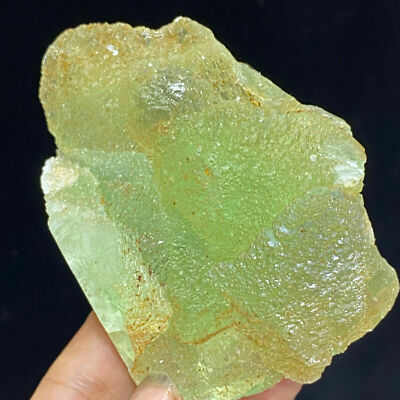 252g Translucent Green Pyramid Fluorite Mineral Specimen