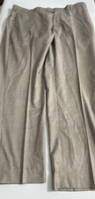 Savane Mens Dress Pants Gray Size 38x29 70 Polyester 30 Rayon