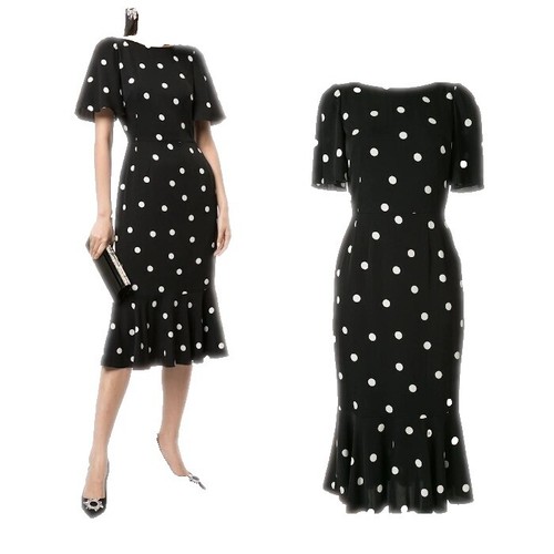 knee length dresses for ladies Kamie Black Satin Bow Mini Dress - US 4 main image 1
