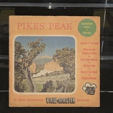 View Master Pikes Peak Colorado 3 reel packet 51, 234, 245