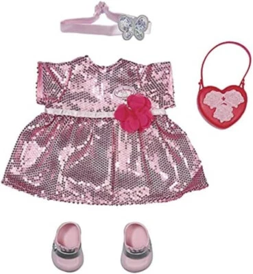 Zapf Creation 705438 Baby Annabell Deluxe Glamour Set, für 43 cm Puppen