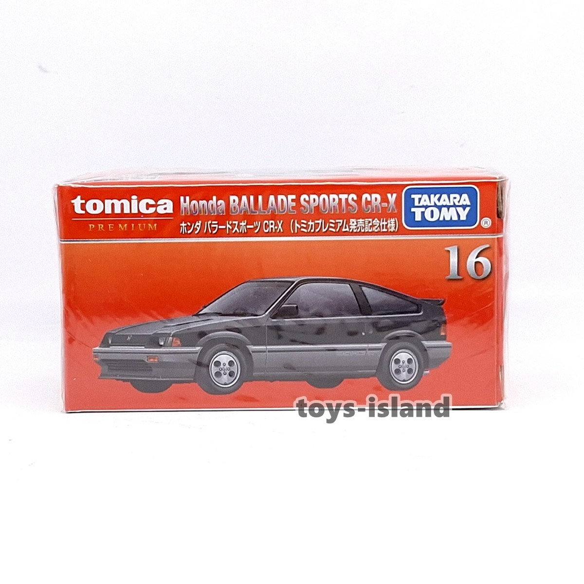 TOMICA PREMIUM 16 Honda BALLADE SPORTS CR-X 1/60 TOMY 2025 FEB NEW