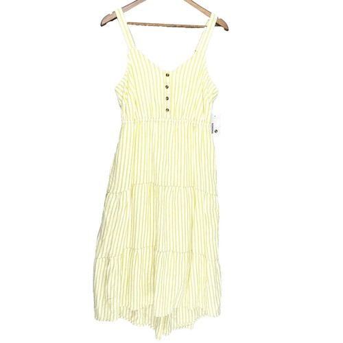 white linen dress with tie strap Kawase Tie Side Mini Dress in Linen White main image 0
