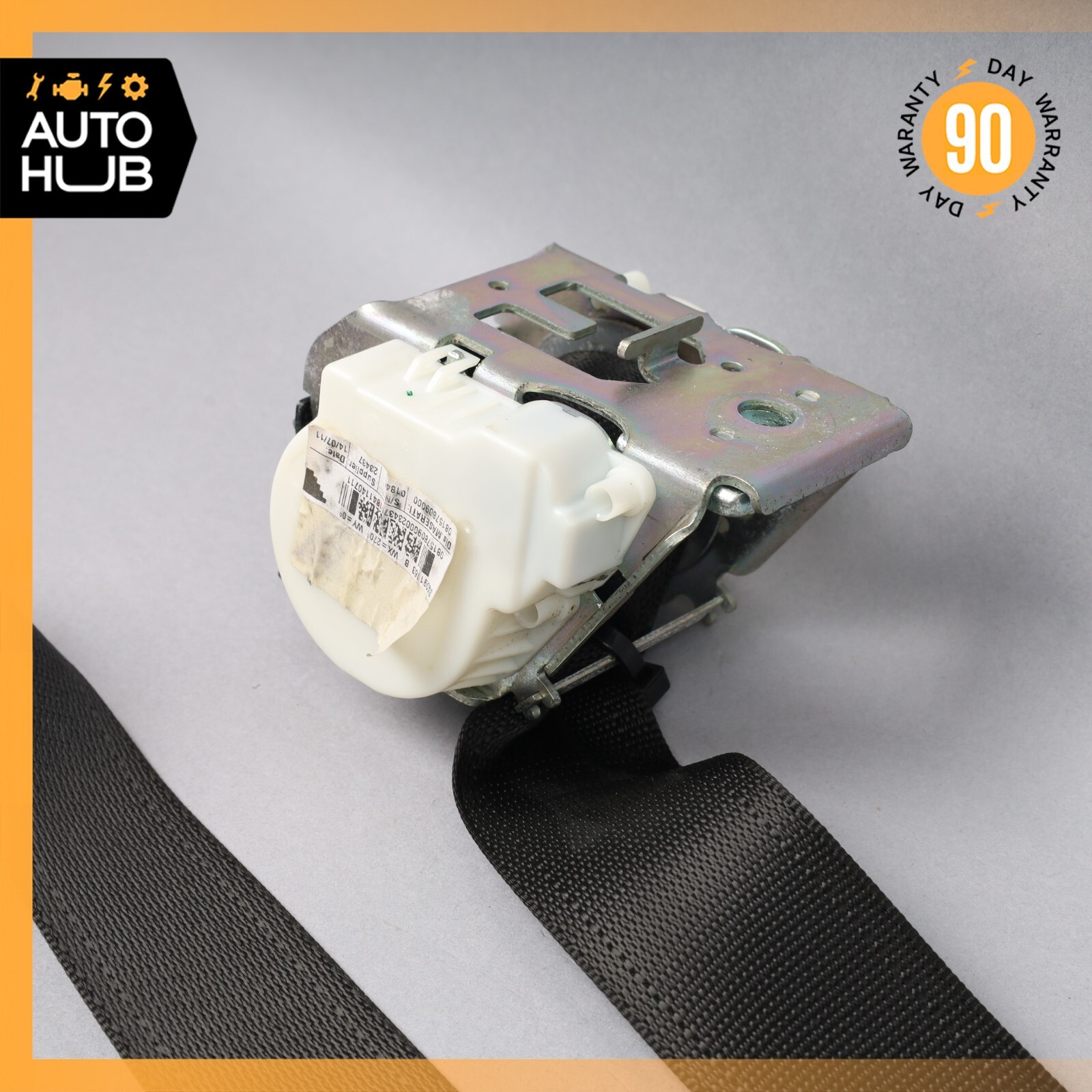 10-19 Maserati GranTurismo GranCabrio Rear Left or Right Side Seat Belt OEM 25k