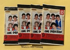 Panini 4 x One Direction Trading Card Pack NEW 1D Packs Harry Styles Liam Payne