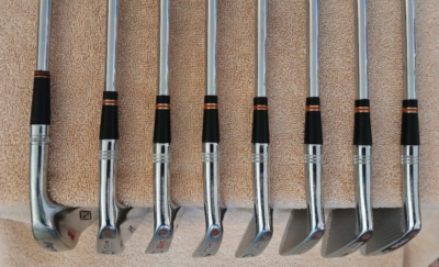 TZ GOLF - VINTAGE RARE Wilson STAFF TOUR BLADES 3-PW Irons Steel