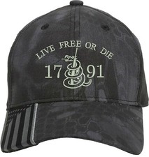 Live Free Or Die 2nd Amendment Gun Embroidere...