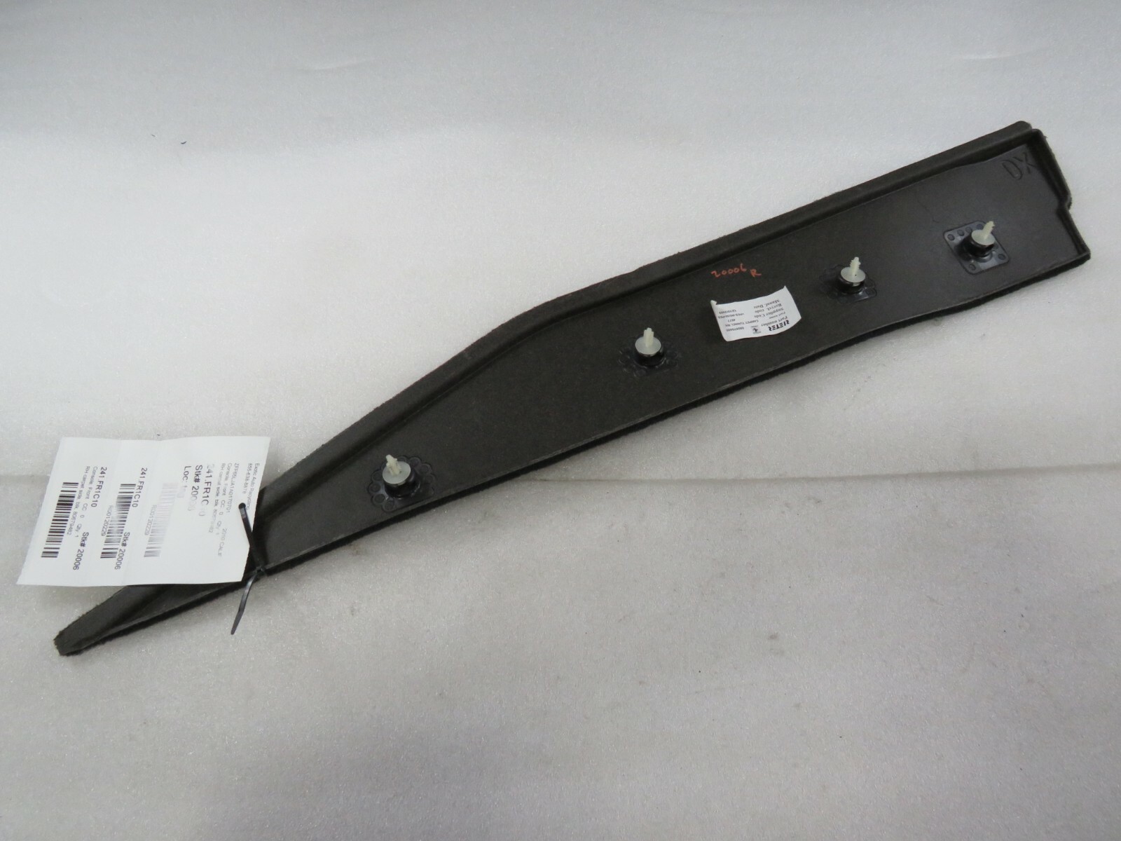 Ferrari California, RH, Right Console Front Side Carpet, Used, P/N 80679400