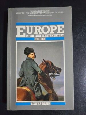 Europe in the Nineteenth Century 1789-1905 by Agatha Ramm - Paperback