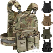 KRYDEX FCPC V5 Plate Carrier with Tegris Assault Cummerbund and KTAR Front Flap
