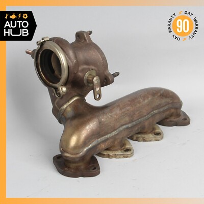 12-15 Mercedes W204 C250 SLK250 Engine Motor Turbocharger Exhaust Manifold OEM