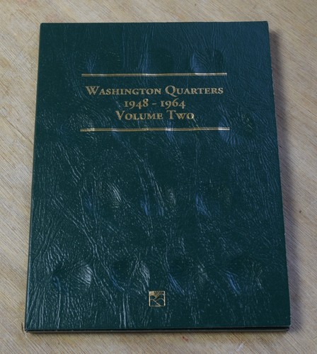 Littleton LCF13 Washington Quarters 1948-1964 Coin Album/Folder Volume Two