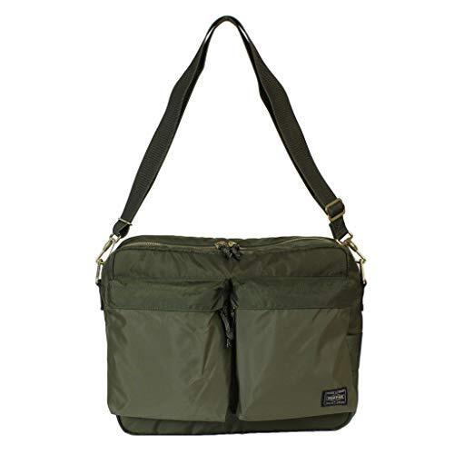 PORTER FORCE Yoshida Shoulder bag 855-07415 olive drab Made in Japan