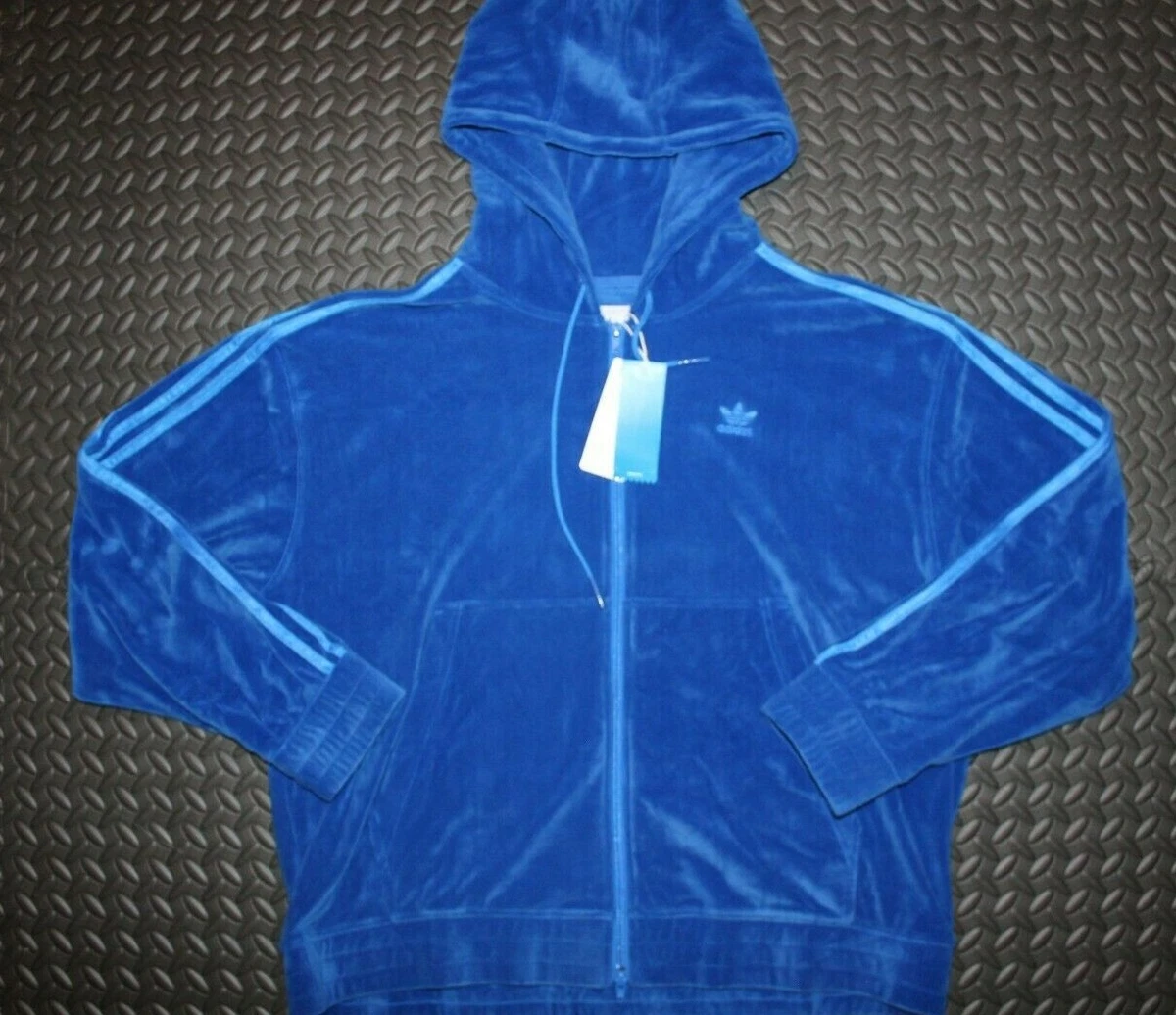 Velour hoodie mens adidas hotsell