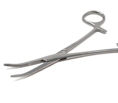 Hemostat Kelly Locking Artery Forceps Straight 18cm Surgical Veterinary Tools - Foto 4