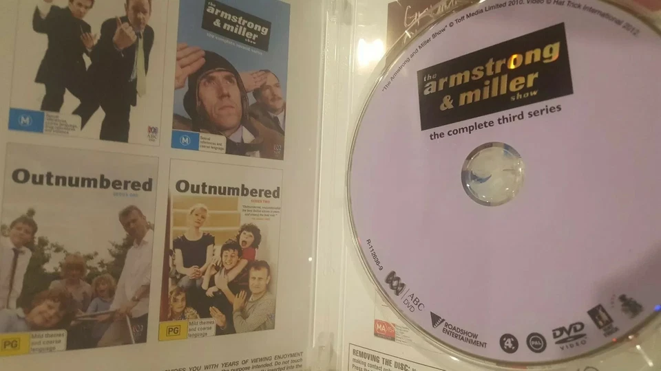 THE ARMSTRONG & MILLER SHOW RARE DVD COMPLETE THIRD SERIES 3RD SEASON TV COMEDY - Image 3 of 3