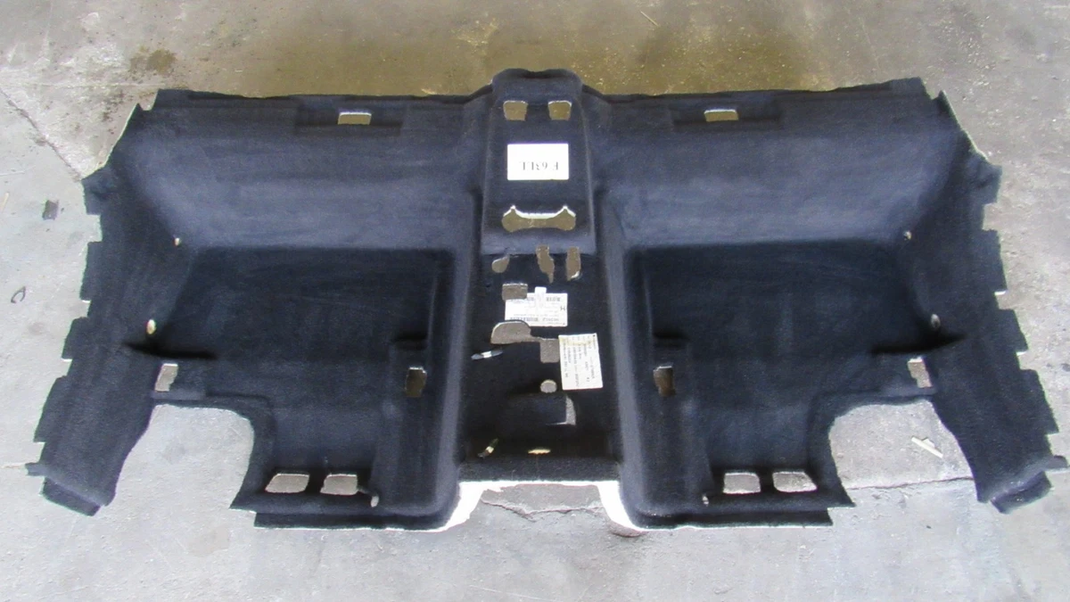 2006-2010 BMW E63 M6 REAR INTERIOR FLOOR CARPET ANTHRAZIT OEM 