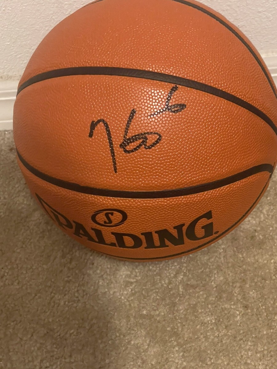 kevin durant autographed basketball