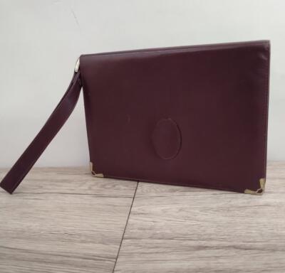 Cartier Clutch Bag inch Bordeaux