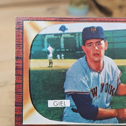 1955 Bowman #125 Paul Giel RC VG/EX New York P685 - 第 2/11 張圖片