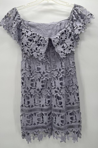 ASTR The Label Women’s M Medium Lavender Purple Lace Pretty Spring Summer Dress - Picture 3 of 8