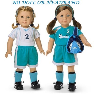 doll soccer outfit