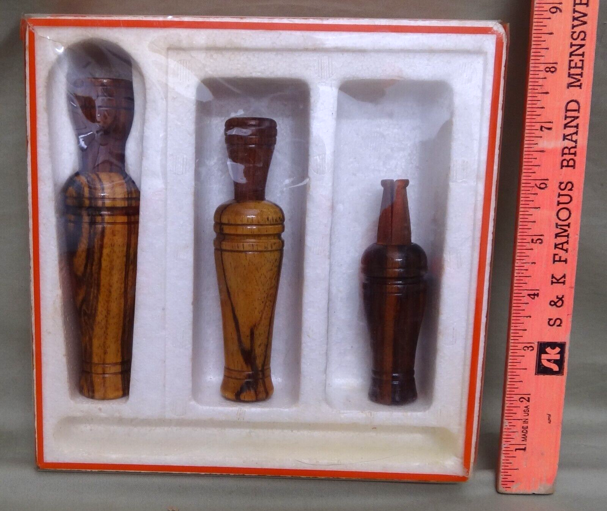 3markets(株) 着信ナシ call.1 call.2 call.3セット Super Rare Marbles Arms Co. Duck, Goose & Crow Call Set By Tex