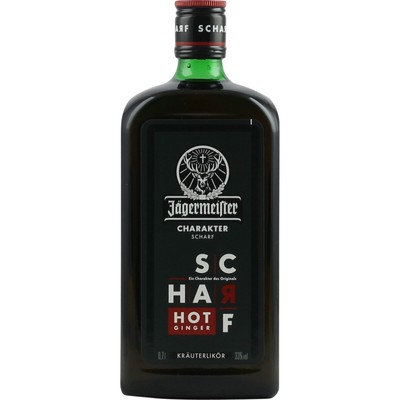 Jägermeister Scharf Hot Ginger 0,7 Liter 33 % Vol.