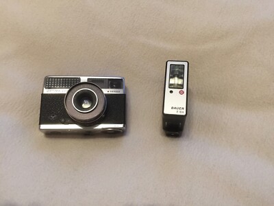 Agfa optima 200 mit Tasche und Ultra Blitz Bauer E 18 A,Retro