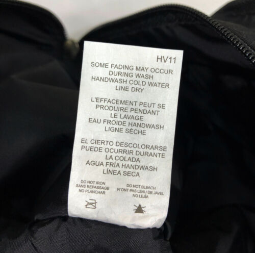 Borsa a tracolla LeSportsac Bergen nuova con etichette borsone nylon nero getto #3898 $170 - Foto 21 di 24