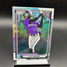 2024 Bowman Chrome Mojo Refractor #200 Eriel Dihigo Colorado Rockies