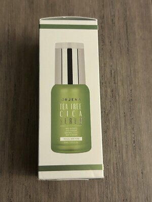 ORJENA TEA TREE CICA SERUM REDUCE REDNESS SOOTHING EFECT SKIN NUTRITION 1.52FLOZ