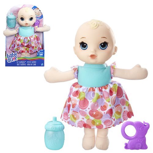 Baby Alive Lil' Slumbers Blonde Doll - New in hand
