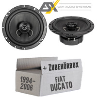 ESX Lautsprecher FüR Fiat Ducato 230 244 Front 16Cm Koax Auto Boxen Einbauset