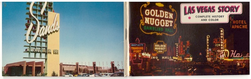 Rare & Vintage Las Vegas Story History & Photos PB Booklet (1953) Ferris Scott