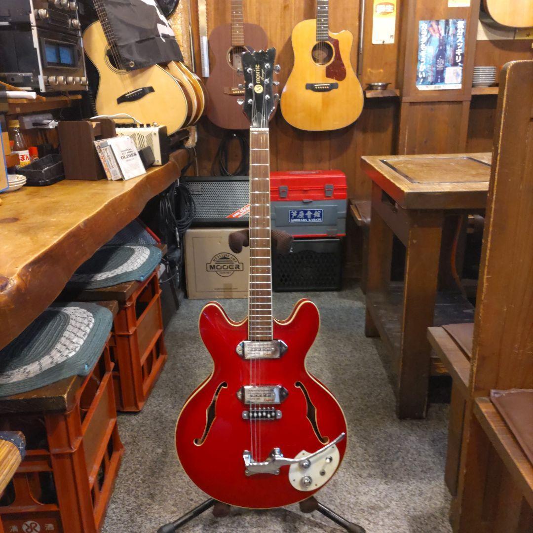 mosrite Avengers　セミアコ Mosrite Avenger SemiAcoustic Guitar Red Used Shipping From Japan