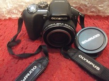 Olympus SP-Series SP-560UZ 8.0MP 18x Digital Camera - Black