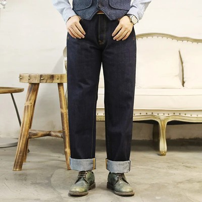 Red Tornado Japan Imported 12oz Selvedge Denim Jeans Fit Pants Trousers For Men