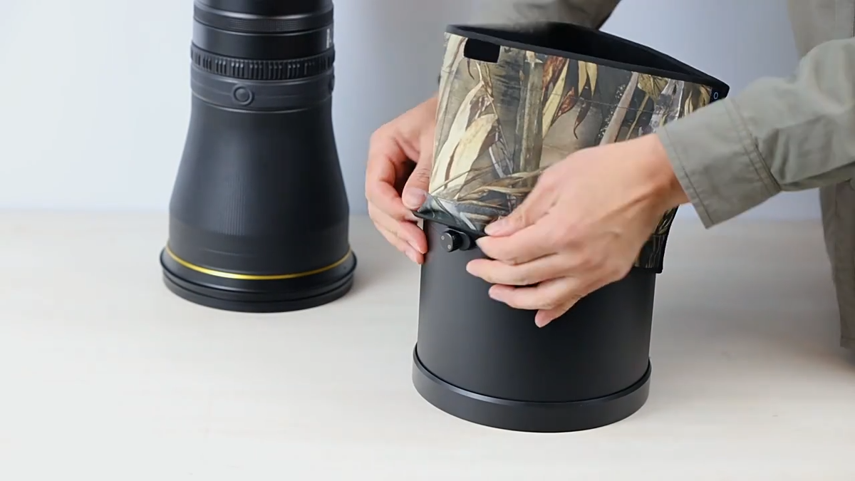 ROLANPRO Camouflage Lens Cover For Nikon Z 600mm F4 Tc Vr S Rain Coat Lens Protective Sleeve Guns Case 9 Classical Grass Waterproof - View #6