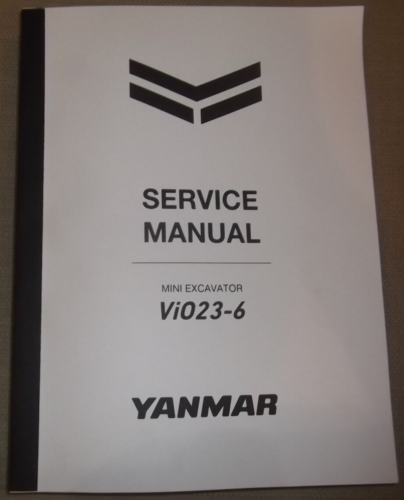 Yanmar ViO23-6 Mini Bagger Service Laden Reparatur Workshop Manual - Bild 1 von 7