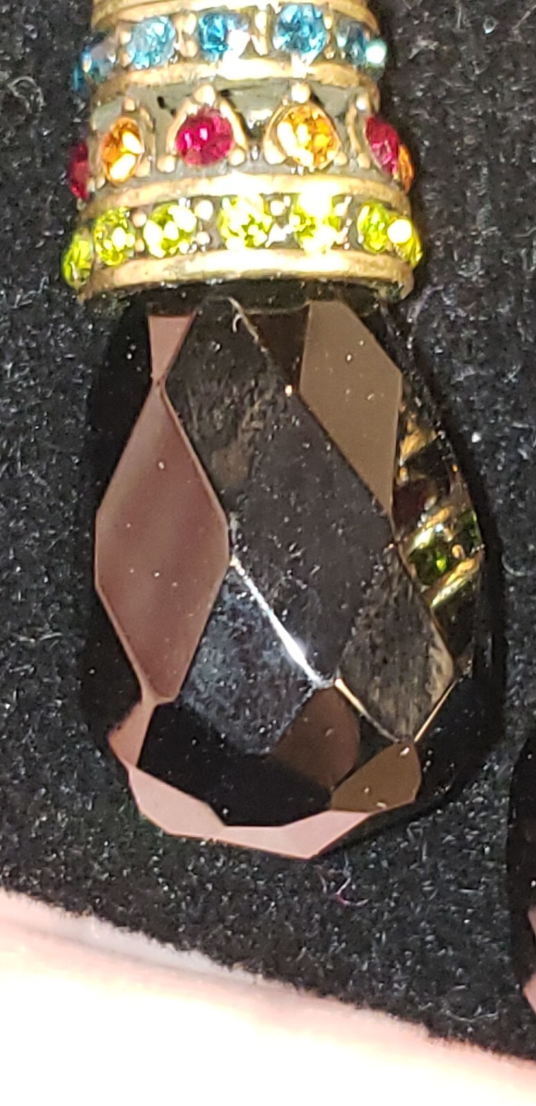 Heidi Daus Interchangeable DANGLING Earrings Clip… - image 15