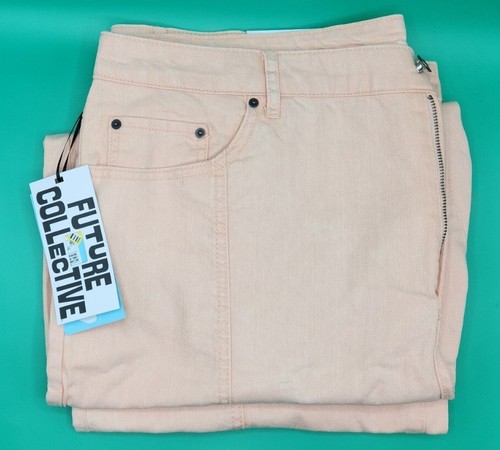 Women's Tie-Dye High-Rise Straight Jeans, Future Collective with Gabriella Sz 17 - Picture 4 of 5